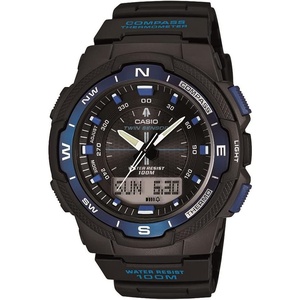 Casio Sports Japanese-Quartz Watch with Resin Strap, Black, 18 (Model: SGW500H-2BV)
