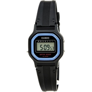 Casio Women’s Vintage LA11WB-1 Sport Black Resin Band Watch