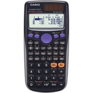 Casio fx-300ES Plus Scientific Calculator, Blue, FX300ES Plus-BU(Black)
